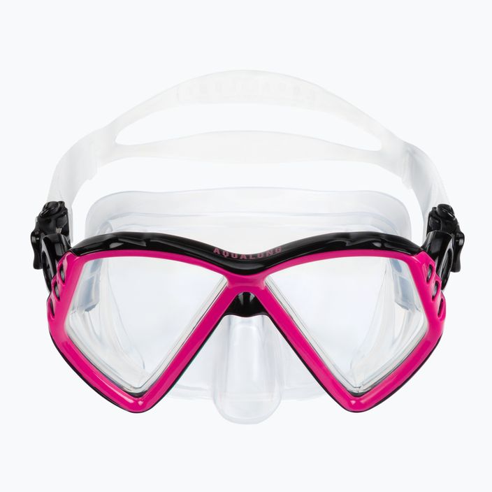 Aqualung Cub Combo detská súprava maska + šnorchel čierna/ružová SC3990002 3
