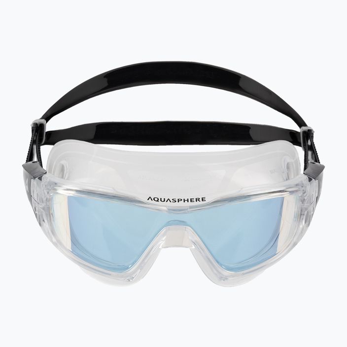 Plavecká maska Aquasphere Vista Pro transparentná/čierna/zrkadlová MS5040001LMI 2