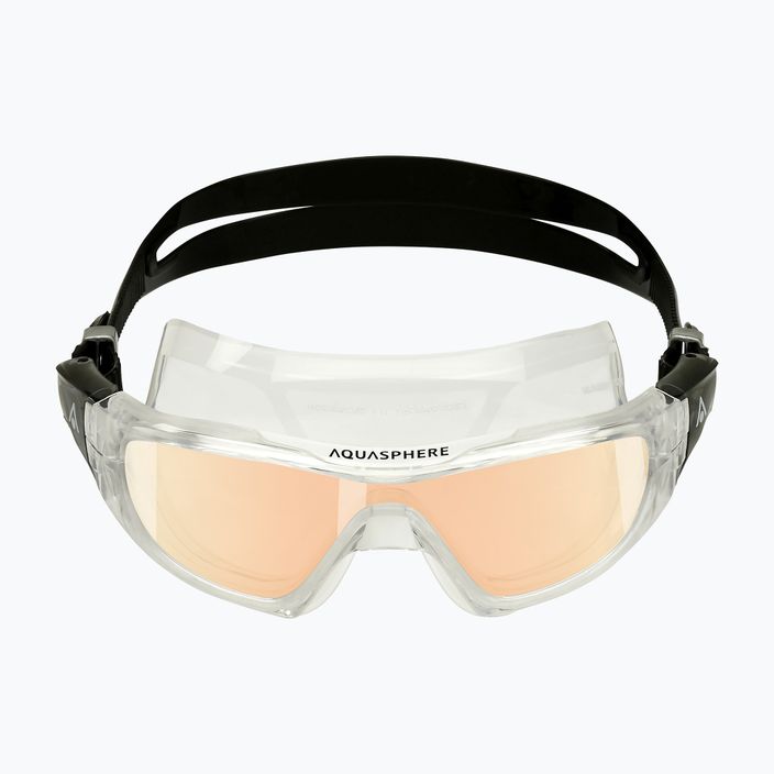 Plavecká maska Aquasphere Vista Pro transparentná/čierna/zrkadlová MS5040001LMI 7