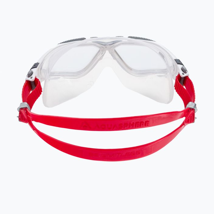 Plavecká maska Aquasphere Vista biela MS5050906LMI 5
