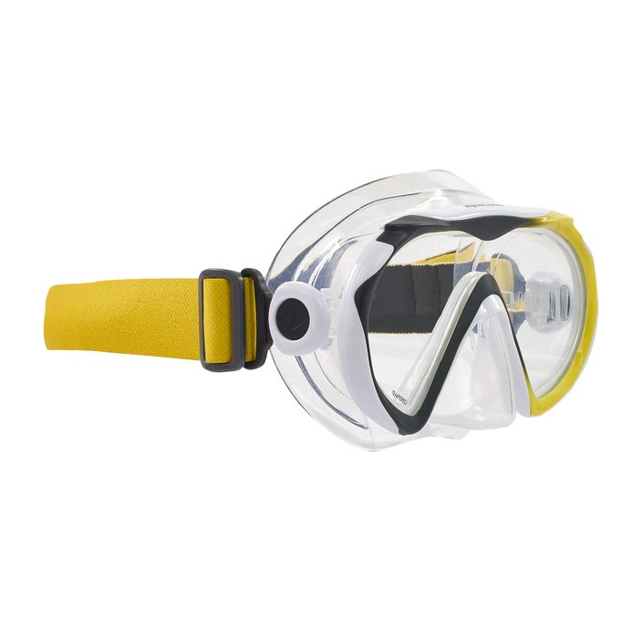 Potápačská maska Aqualung Compass čierna/žltá MS5380107 2