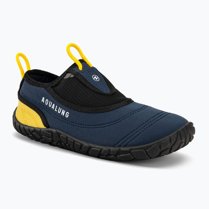 Aqualung Beachwalker Xp námornícka modrá a žltá obuv do vody FM15004073637