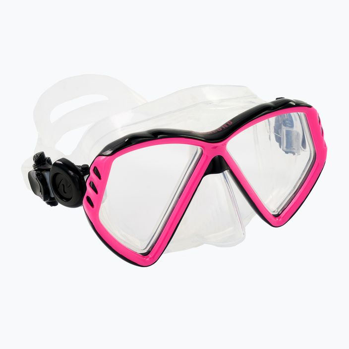 Juniorská potápačská maska Aqualung Cub transparentná/ružová MS5530002 6