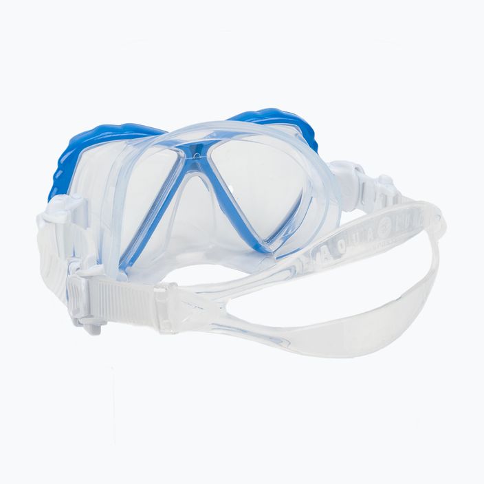 Detská potápačská maska Aqualung Cub transparentná/modrá MS5540040 4