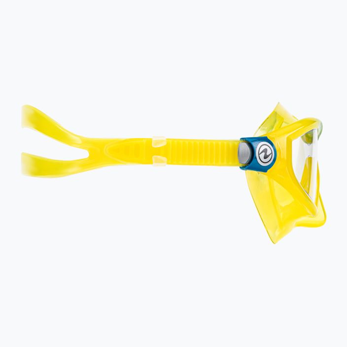 Detská potápačská maska Aqualung Mix žltá/benzínová MS5560798S 3