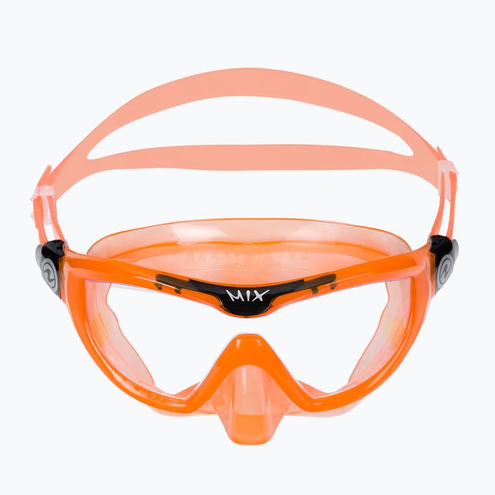 Detská potápačská maska Aqualung Mix oranžová/čierna MS5560801S 2