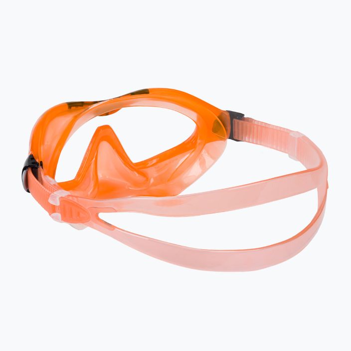Detská potápačská maska Aqualung Mix oranžová/čierna MS5560801S 4