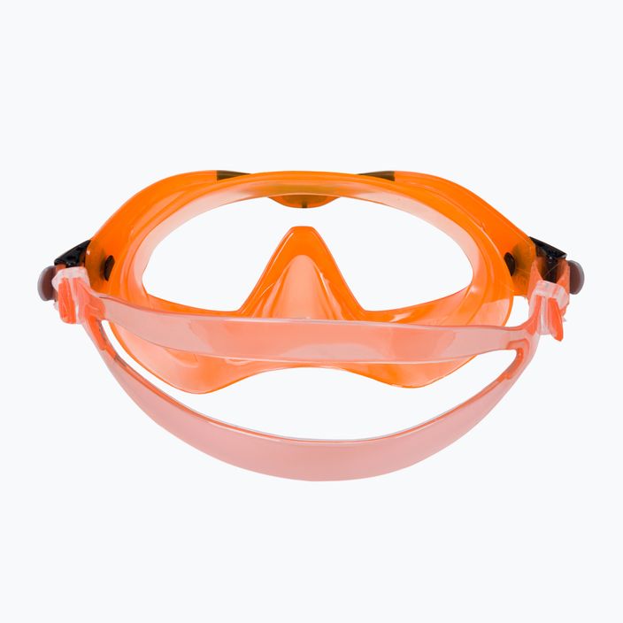Detská potápačská maska Aqualung Mix oranžová/čierna MS5560801S 5