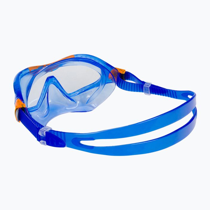 Detská potápačská maska Aqualung Mix modrá/oranžová MS5564008S 4