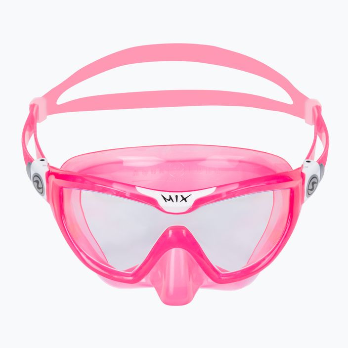 Detská potápačská maska Aqualung Mix ružová/biela MS5560209S 2