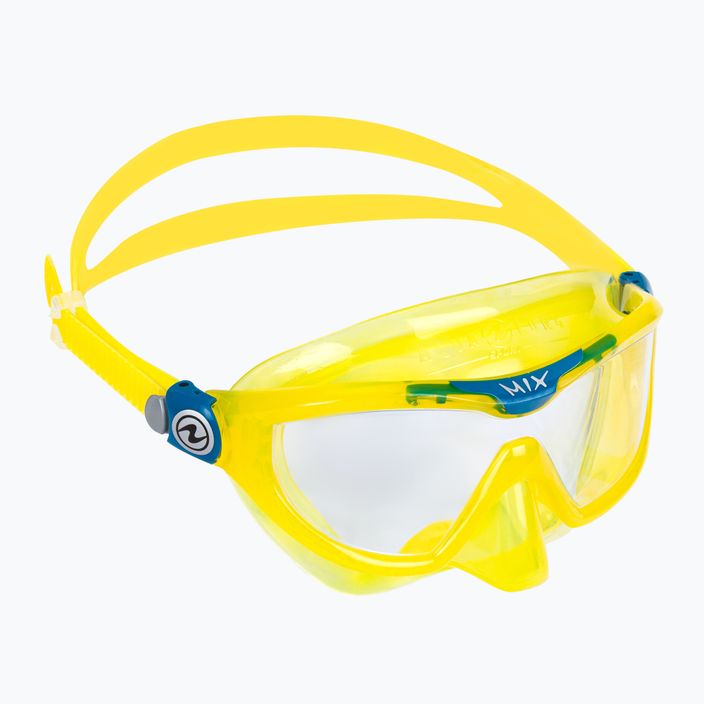 Aqualung Mix Detská súprava na šnorchlovanie Maska + šnorchel Žltá/Modrá SC4250798 2
