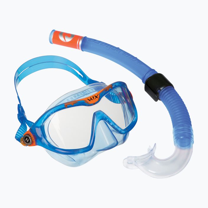 Aqualung Mix Detská súprava na šnorchlovanie Maska + šnorchel modrá SC4254008 10