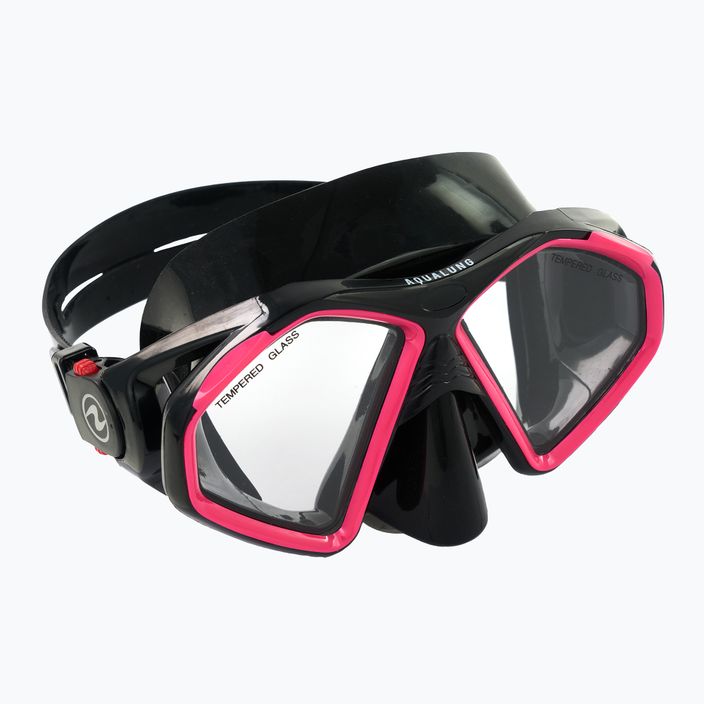 Potápačská maska Aqualung Hawkeye čierna/ružová MS5570102 6
