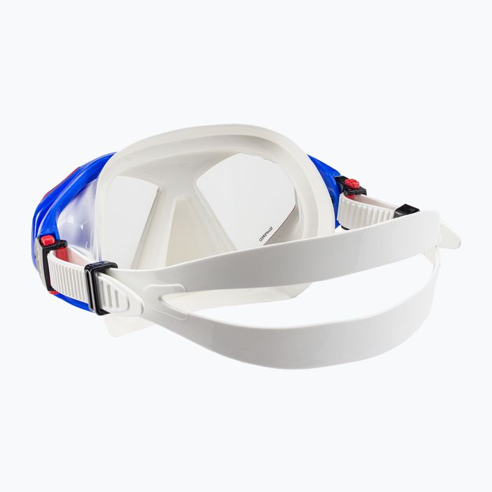 Potápačská maska Aqualung Hawkeye biela/modrá MS5570940 4