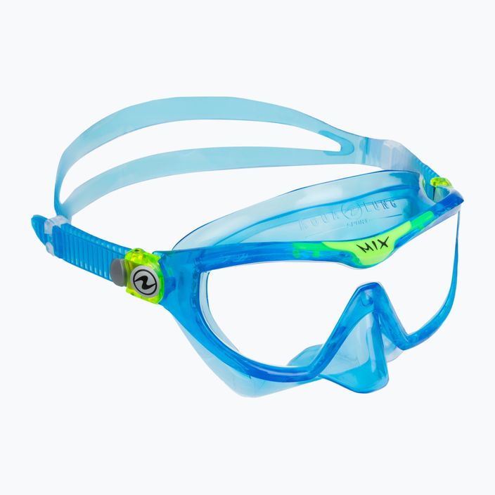 Detská potápačská maska Aqualung Mix light blue/blue green MS5564131S