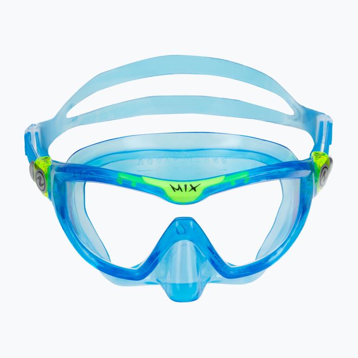 Detská potápačská maska Aqualung Mix light blue/blue green MS5564131S 2