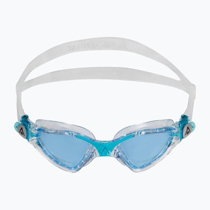 Detské plavecké okuliare Aquasphere Kayenne transparentné / tyrkysové EP3190043LB 2