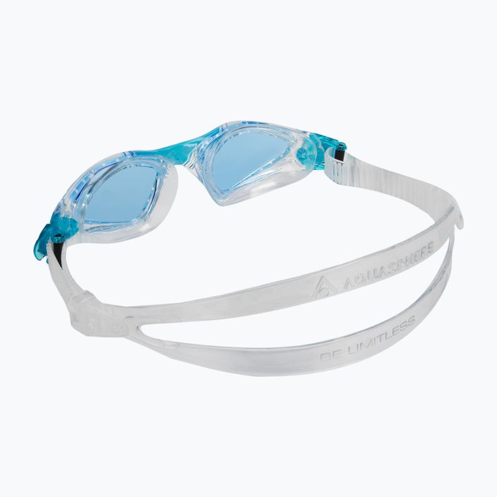 Detské plavecké okuliare Aquasphere Kayenne transparentné / tyrkysové EP3190043LB 4