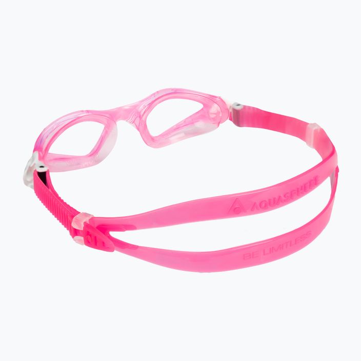 Detské plavecké okuliare Aquasphere Kayenne pink / white / lenses clear EP3190209LC 4