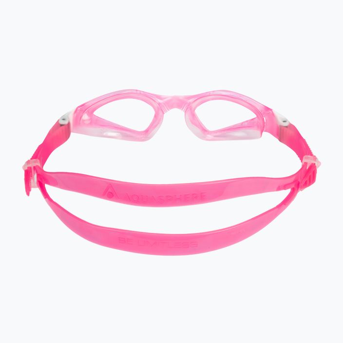 Detské plavecké okuliare Aquasphere Kayenne pink / white / lenses clear EP3190209LC 5