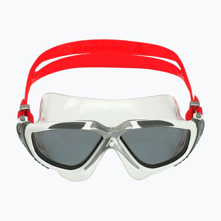 Plavecká maska Aquasphere Vista biela/červená/tmavá MS5600915LD 2