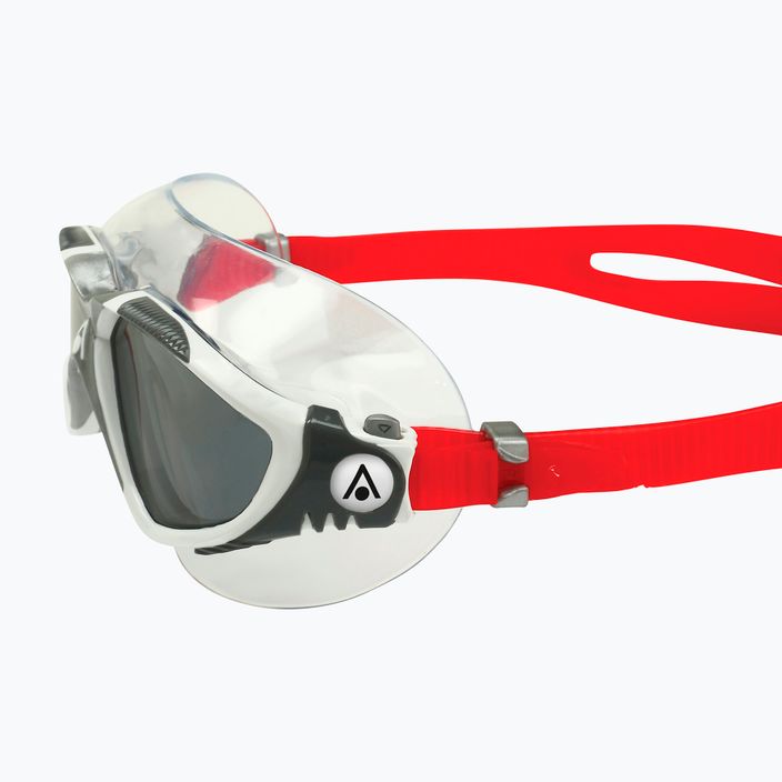 Plavecká maska Aquasphere Vista biela/červená/tmavá MS5600915LD 3