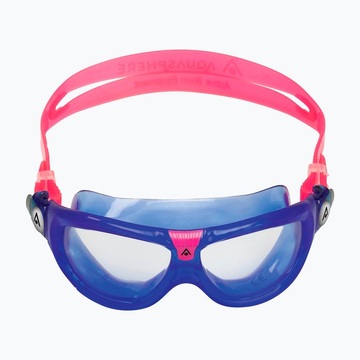 Detská plavecká maska Aquasphere Seal Kid 2 ružová/ružová/čierna MS5614002LC 2