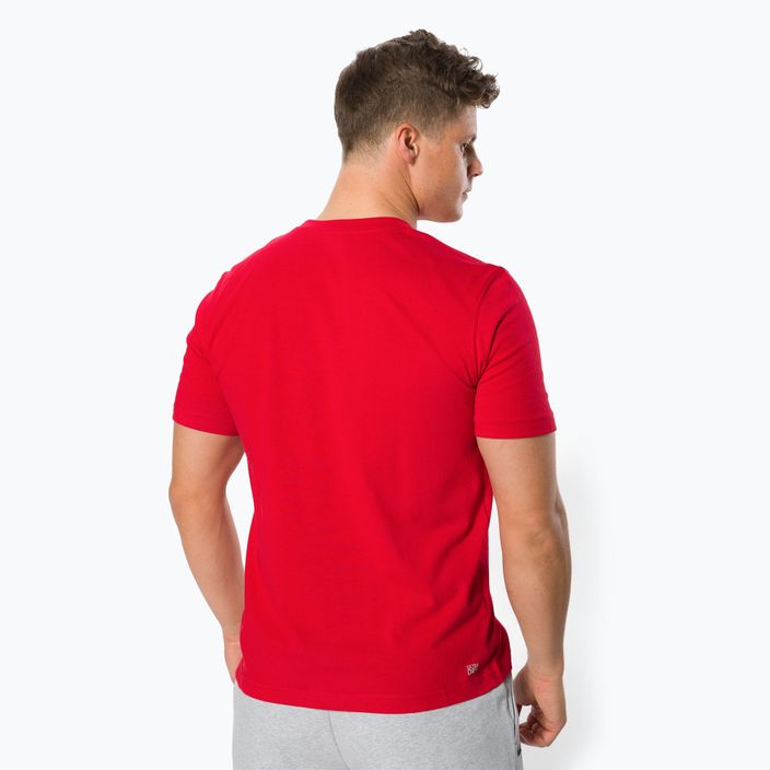 Lacoste pánske tenisové tričko červené TH7618 3