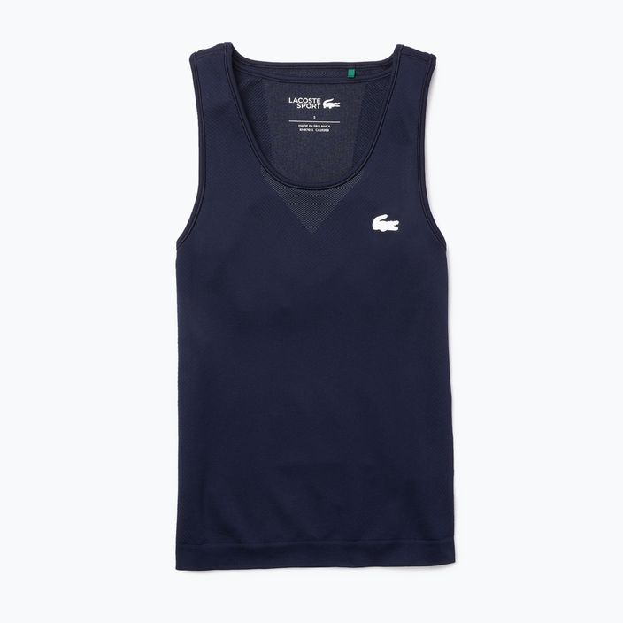 Lacoste dámske tenisové tričko námornícka modrá TF7882 5