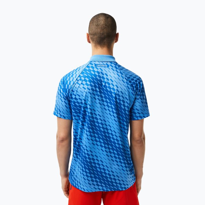 Lacoste pánske tenisové polo tričko modré DH5174 2