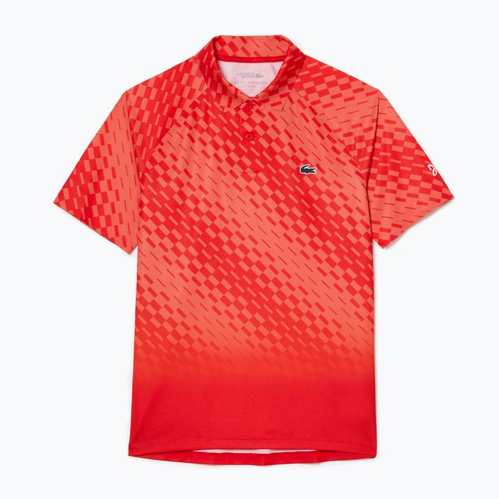 Lacoste pánske tenisové polo tričko červené DH5177 4
