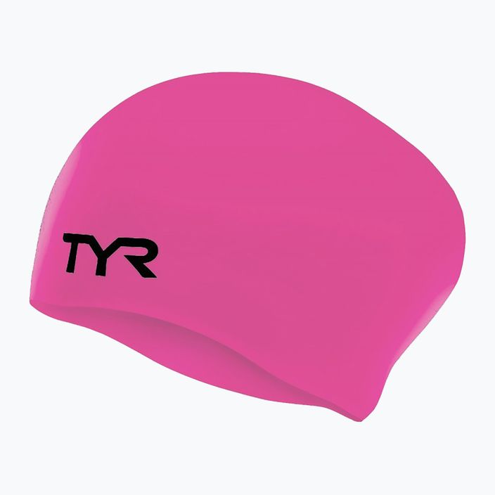 Plavecká čiapka TYR Wrinkle-Free ružová LCSL_693 3