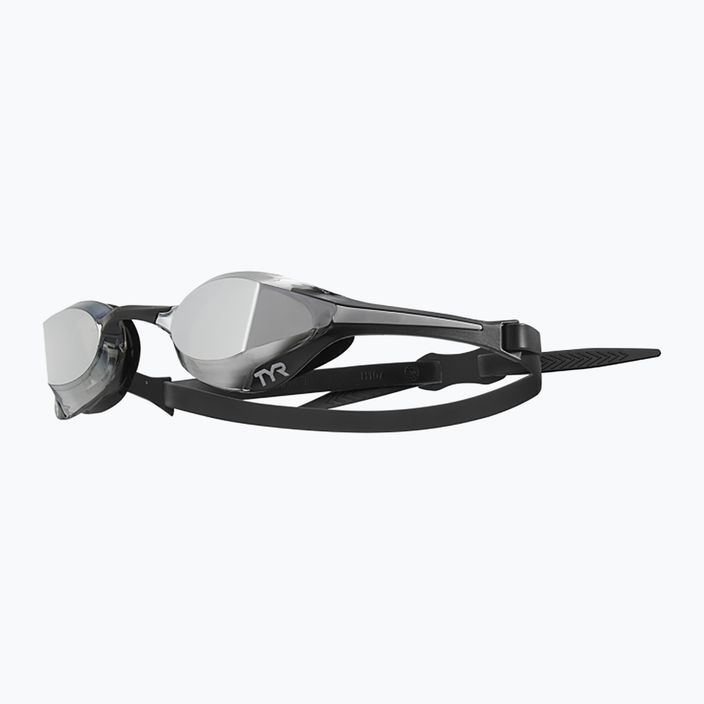 Plavecké okuliare TYR Tracer-X Elite Mirrored čierne LGTRXELM_43 8