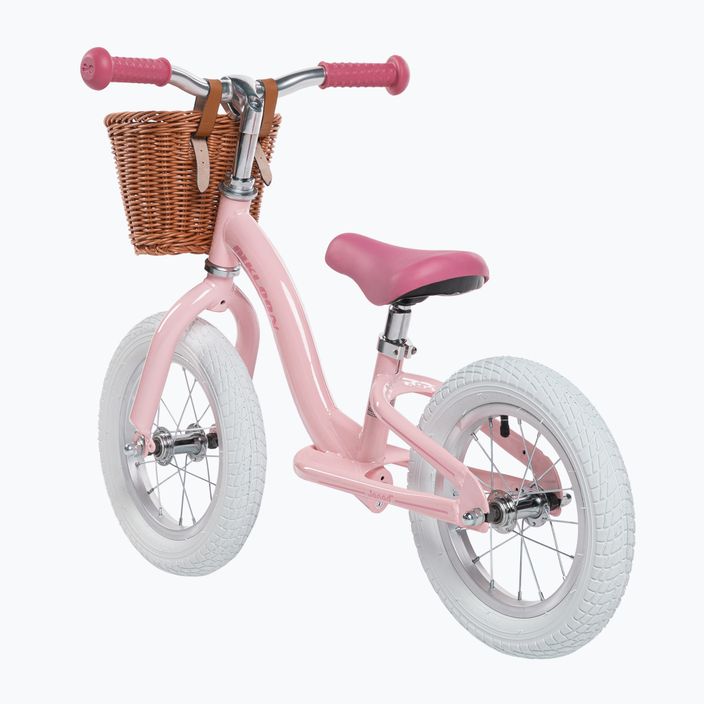 Janod Bikloon Vintage ružový bežecký bicykel J3295 3