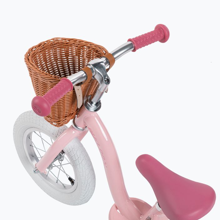 Janod Bikloon Vintage ružový bežecký bicykel J3295 4