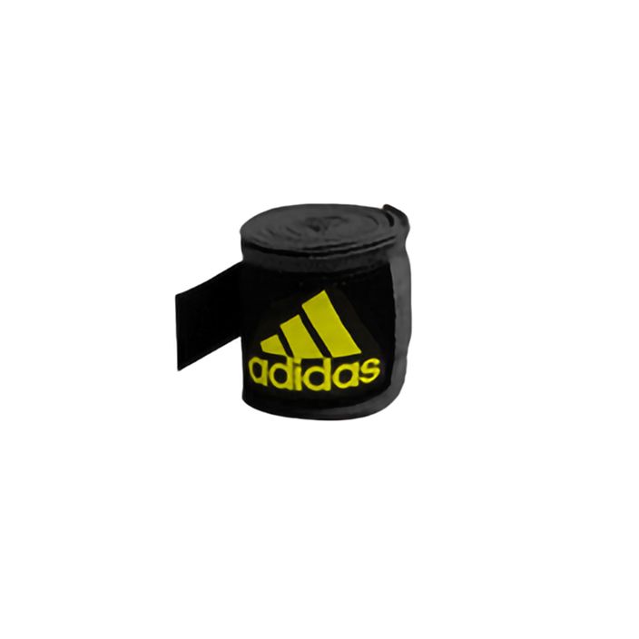 Adidas boxerské bandáže 255 cm čierna/žltá 2