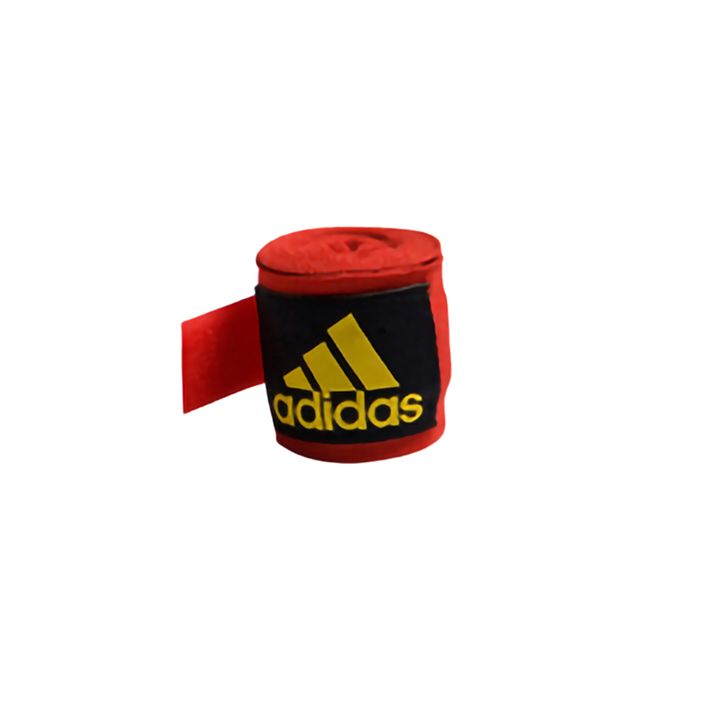 Adidas boxerské bandáže 255 cm červená/žltá 2