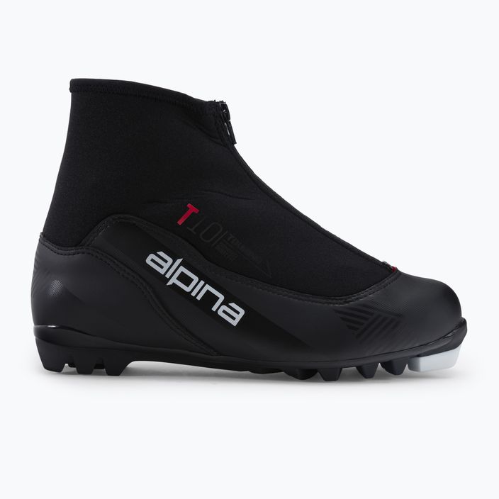 Pánske topánky na bežecké lyžovanie Alpina T 10 black/red 2