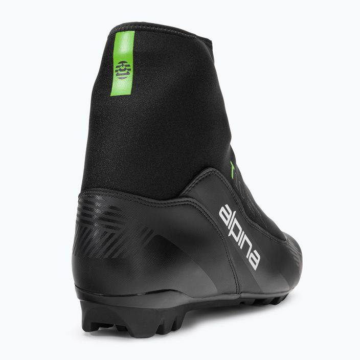 Pánske topánky na bežecké lyžovanie Alpina T 10 black/green 8