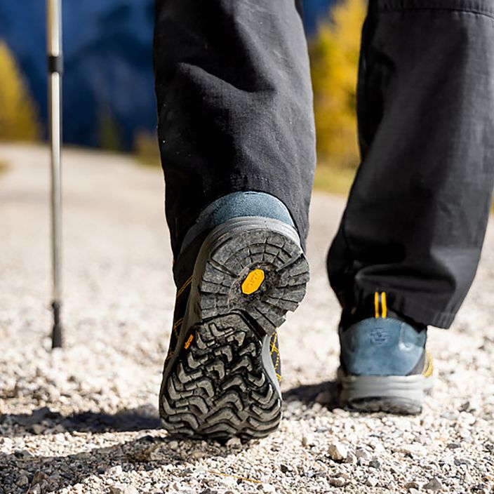 Pánske trekingové topánky Alpina Tropez grey/spring lak 15
