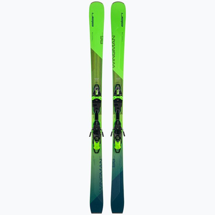 Elan Wingman 86 CTI Fusion X + EMX 12 pánske zjazdové lyže zelené ABAHBR21 10