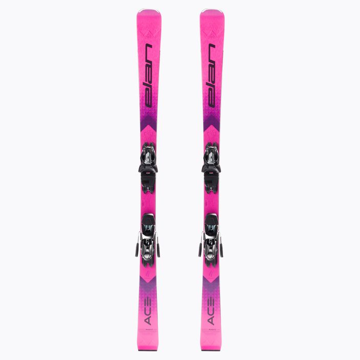 Dámske zjazdové lyže Elan Speed Magic PS + ELX 11 pink ACAHRJ21