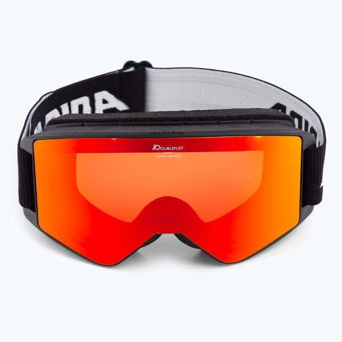 Lyžiarske okuliare Alpina Narkoja Q-Lite black/orange 2