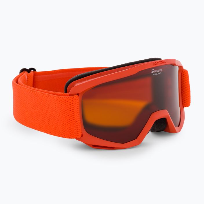 Detské lyžiarske okuliare Alpina Piney pumpkin matt/orange