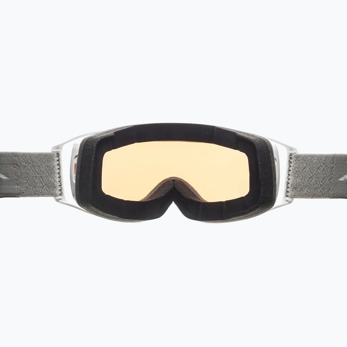 Lyžiarske okuliare Alpina Double Jack Mag Q-Lite white gloss/mirror black 11
