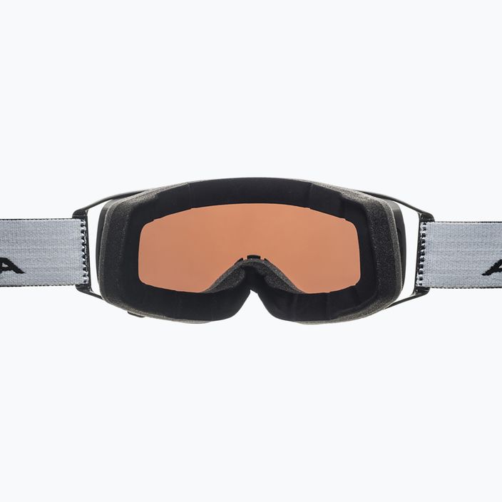 Lyžiarske okuliare Alpina Double Jack Mag Q-Lite black matt/mirror black 10