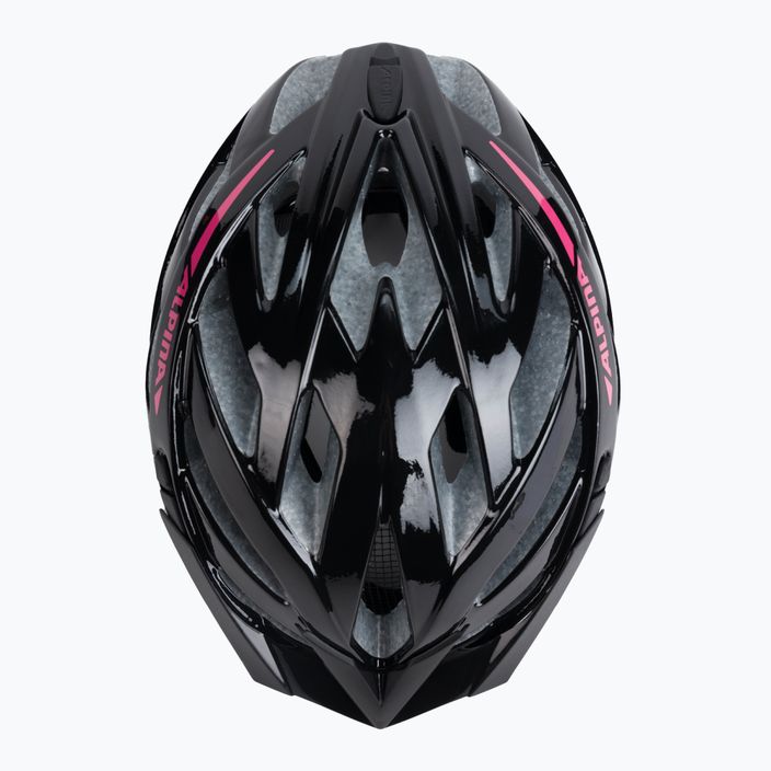 Cyklistická prilba Alpina Panoma 2.0 black/pink gloss 6