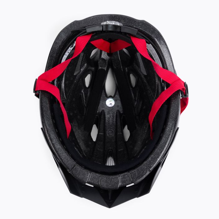 Cyklistická prilba Alpina Panoma 2.0 black/red gloss 5