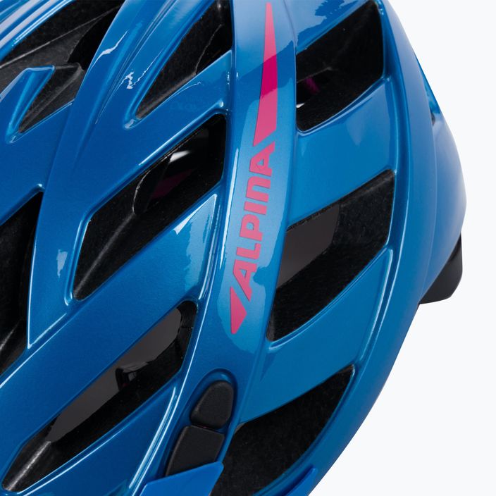 Cyklistická prilba Alpina Panoma 2.0 true blue/pink gloss 7