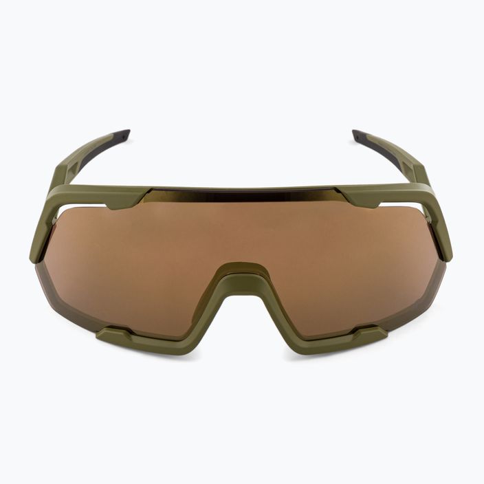 Slnečné okuliare Alpina Rocket Q-Lite olivový mat/bronzové zrkadlo 3
